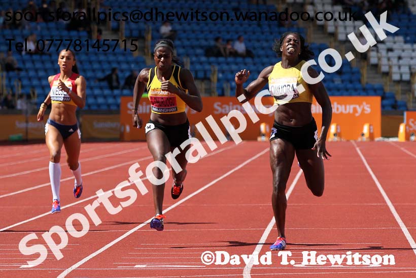 Womens 400 metres, Sainsbury's British Champs, Alexander Stadium, Birmingham. Photo: David T. Hewitson/Sprts for All Pics